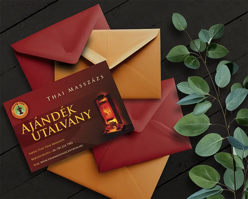 Ajándékutalvány díszborítékban