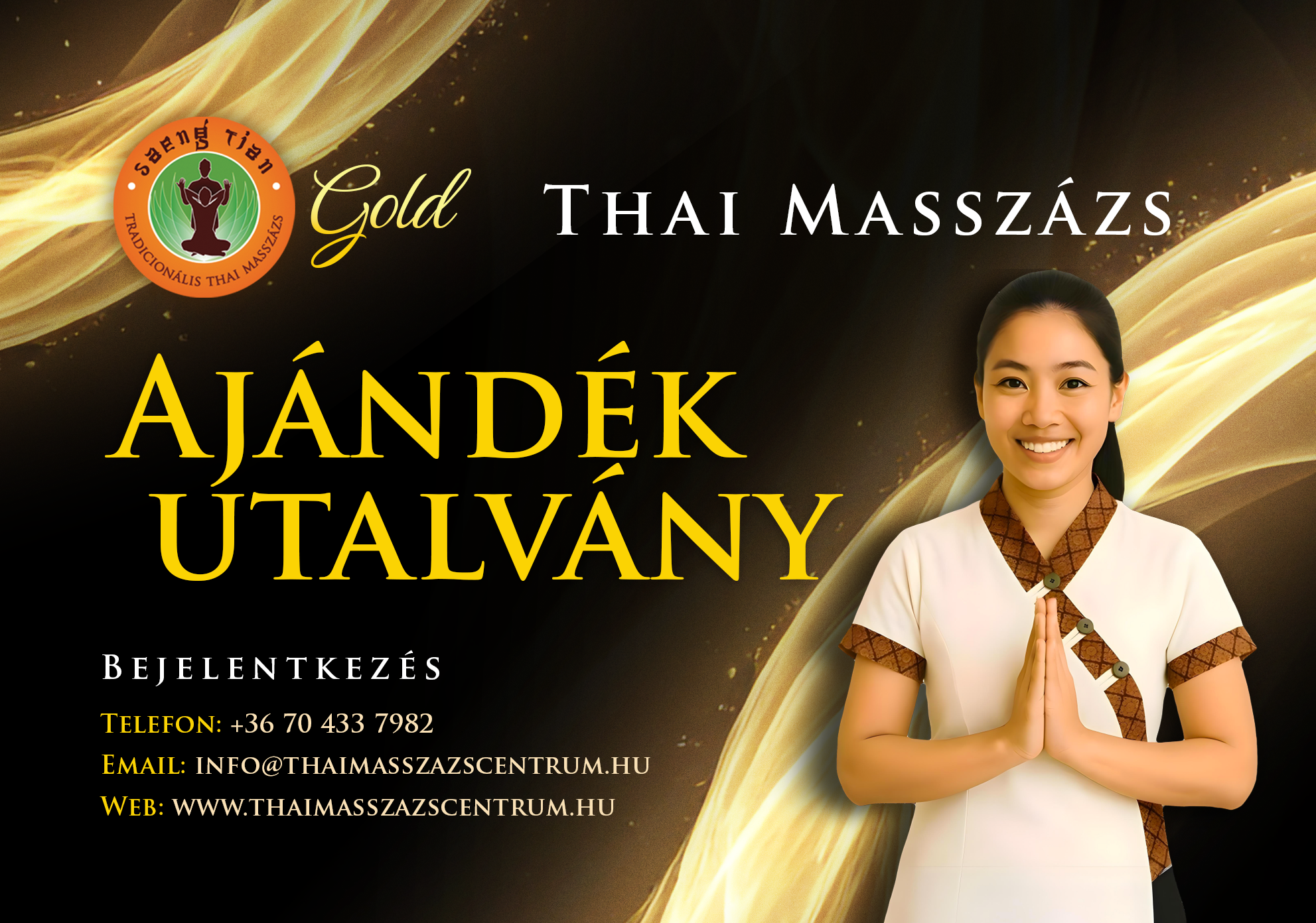 Thai masszázs ajándékutalvány